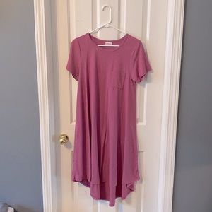 LulaRoe Pink Carly Dress
